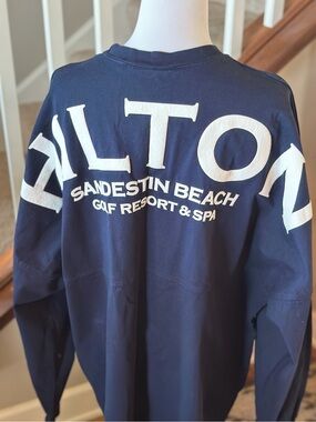 Hilton Sandestin Beach Golf Resort & Spa Navy Sweatshirt - C1066